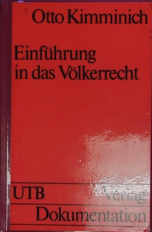 Seller image for Einfhrung in das Vlkerrecht. for sale by Antiquariat Bookfarm