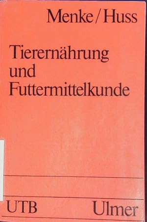 Seller image for Tierernhrung und Futtermittelkunde. for sale by Antiquariat Bookfarm