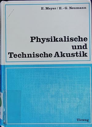 Bild des Verkufers fr Physikalische und technische Akustik. zum Verkauf von Antiquariat Bookfarm