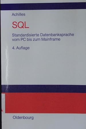 Bild des Verkufers fr SQL. zum Verkauf von Antiquariat Bookfarm