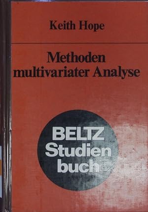 Seller image for Methoden multivariater Analyse. for sale by Antiquariat Bookfarm