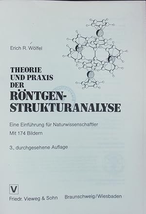 Seller image for Theorie und Praxis der Rntgenstrukturanalyse. for sale by Antiquariat Bookfarm