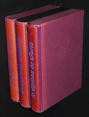 Bild des Verkufers fr Les Fleurs du Mal - Les Paradis Artificiels - Le Spleen de Paris (3 volumes) zum Verkauf von Abraxas-libris