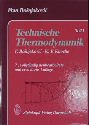 Immagine del venditore per Technische Thermodynamik. venduto da Antiquariat Bookfarm