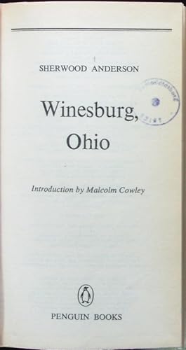 Seller image for Winesburg, Ohio. for sale by Antiquariat Bookfarm