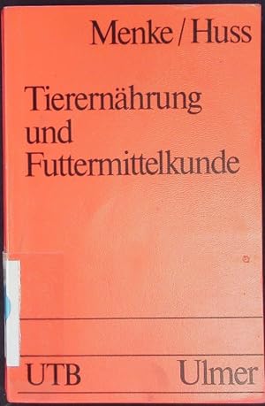 Seller image for Tierernhrung und Futtermittelkunde. for sale by Antiquariat Bookfarm