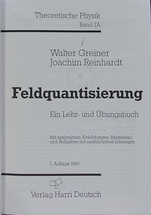 Seller image for Feldquantisierung. for sale by Antiquariat Bookfarm