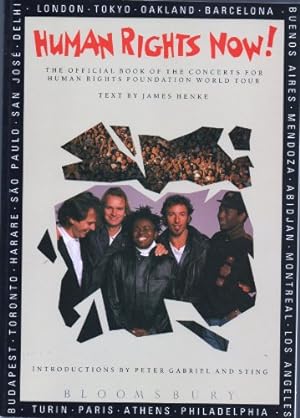 Seller image for Human Rights Now!: Official Book of the Amnesty International World Concert Tour for sale by WeBuyBooks