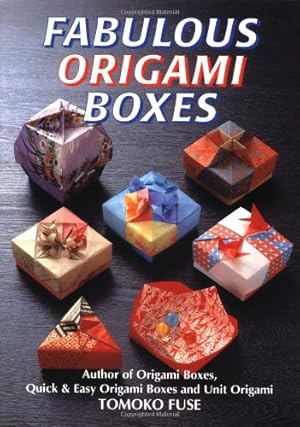 Bild des Verkufers fr Fabulous Origami Boxes zum Verkauf von WeBuyBooks 2