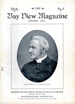 Image du vendeur pour The Bay View Magazine: Volume 8, No. 3: January, 1901 mis en vente par Dorley House Books, Inc.