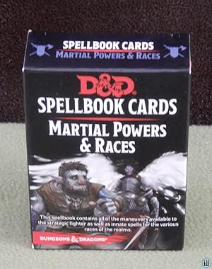 Imagen del vendedor de Spellbook Cards: Martial Powers & Races (Dungeons Dragons 5th Edition 5e) a la venta por Wayne's Books