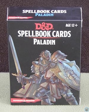 Imagen del vendedor de Spellbook Cards: PALADIN (Dungeons Dragons 5th Edition 5e) a la venta por Wayne's Books