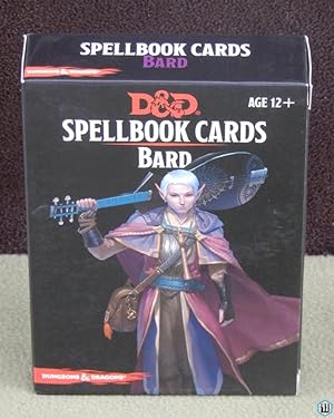 Imagen del vendedor de Spellbook Cards: BARD (Dungeons Dragons 5th Edition 5e) a la venta por Wayne's Books