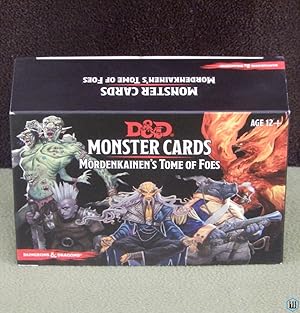 Imagen del vendedor de Monster Cards: Mordenkainen's Tome Foes (Dungeons Dragons 5th Edition 5e) a la venta por Wayne's Books