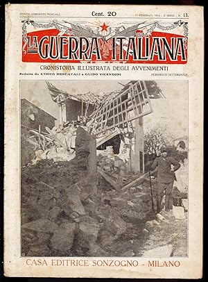 Seller image for La guerra Italiana - 13 febbraio 1916 II serie n.13 for sale by Sergio Trippini
