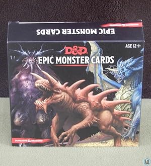 Imagen del vendedor de Epic Monster Cards (Dungeons Dragons 5th Edition 5e) a la venta por Wayne's Books