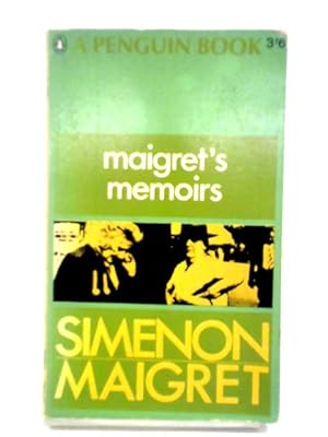 Bild des Verkufers fr Maigret's Memoirs zum Verkauf von World of Rare Books