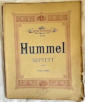 SEPTETT FUR PIANOFORTE VON J. N. HUMMEL OP. 74,