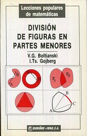 Seller image for Divisin de figuras en partes menores for sale by Rincn de Lectura