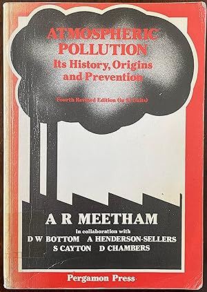 Seller image for Atmospheric Pollution. Its History, Origins and Prevention, for sale by Jeffrey Stern Antiquarian Bookseller