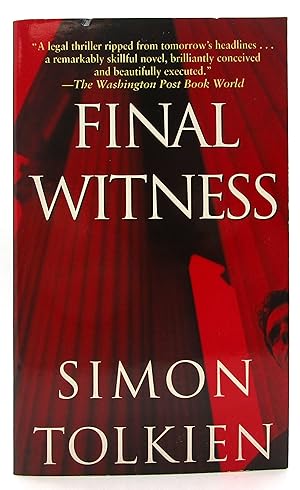 Imagen del vendedor de Final Witness a la venta por Book Nook
