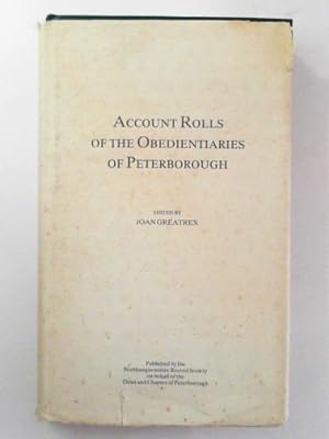 Immagine del venditore per Account rolls of the Obedientiaries of Peterborough venduto da Cotswold Internet Books