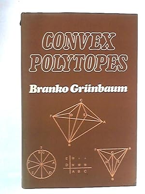 Immagine del venditore per Convex Polytopes venduto da World of Rare Books