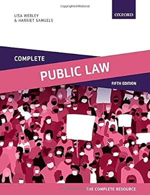 Seller image for Complete Public Law: Text, Cases, and Materials for sale by WeBuyBooks