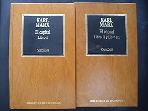 Immagine del venditore per El capital (Seleccin; Libros I, II y III; 2 vols) venduto da Vrtigo Libros
