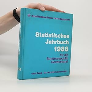 Immagine del venditore per Statistisches Jahrbuch fr die Bundesrepublik Deutschland 1988 venduto da Bookbot