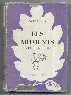 Els Moments. (El pas de las hores) Biblioteca Selecta nº 172 1955