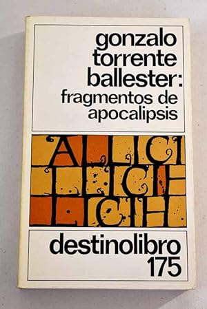 Seller image for Fragmentos de Apocalipsis for sale by Alcan Libros