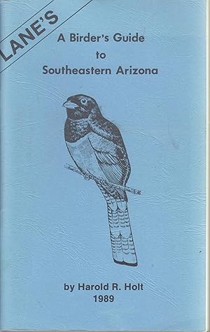 Bild des Verkufers fr Lane's A Birder's Guide to Southeastern Arizona zum Verkauf von Robinson Street Books, IOBA