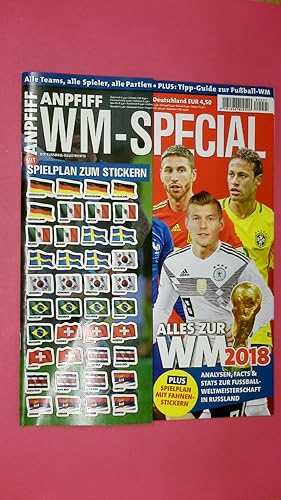Bild des Verkufers fr ANPFIFF -WM-SPECIAL 2018. die Fussball-Illustrierte zum Verkauf von HPI, Inhaber Uwe Hammermller