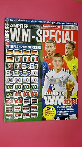 Bild des Verkufers fr ANPFIFF -WM-SPECIAL 2018. die Fussball-Illustrierte zum Verkauf von HPI, Inhaber Uwe Hammermller