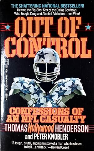 Image du vendeur pour Out of Control: Confessions of an NFL Casualty mis en vente par Kayleighbug Books, IOBA