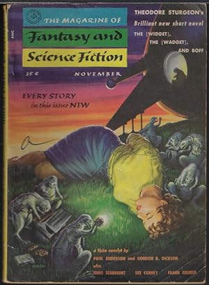 Seller image for The Magazine of FANTASY AND SCIENCE FICTION (F&SF): November, Nov. 1955 for sale by Books from the Crypt