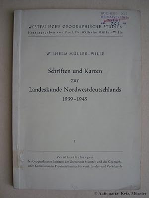 Seller image for Schriften und Karten zur Landeskunde Nordwestdeutschlands 1939 - 1945. for sale by Antiquariat Hans-Jrgen Ketz