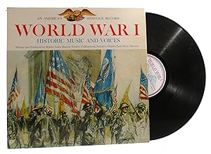 Imagen del vendedor de WORLD WAR I VINYL LP Historic Music and Voices a la venta por Rare Book Cellar