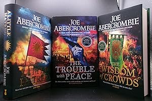 Image du vendeur pour The Age Of Madness Trilogy: A LITTLE HATRED; THE TROUBLE WITH PEACE; THE WISDOM OF CROWDS mis en vente par BOOKFELLOWS Fine Books, ABAA