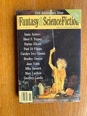 Imagen del vendedor de Fantasy and Science Fiction October/November 1991 a la venta por Scene of the Crime, ABAC, IOBA