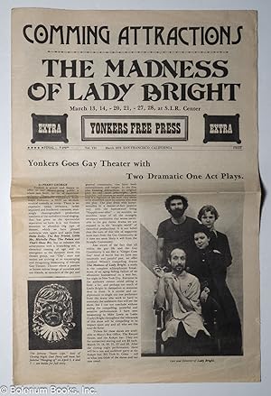 Image du vendeur pour Yonkers Free Press: vol. 7, March 1976: The Madness of Lady Bright mis en vente par Bolerium Books Inc.
