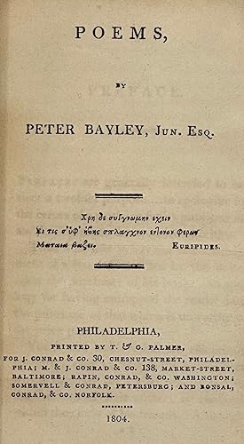 Bild des Verkufers fr POEMS zum Verkauf von Bartleby's Books, ABAA