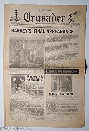 San Francisco Crusader: In memory, Harvey Milk & George Moscone; #69, December 5, 1978: memorial ...
