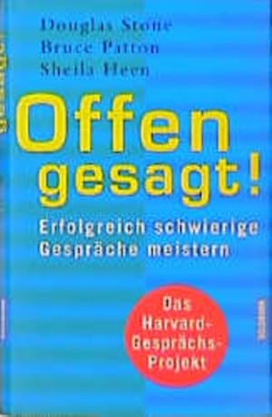 Seller image for Offen gesagt! for sale by Studibuch