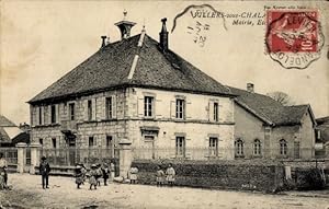 Ansichtskarte / Postkarte Villers sous Chalamont Doubs, Rathaus, Schule