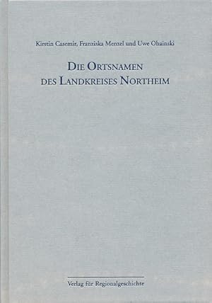Seller image for Niederschsisches Ortsnamenbuch / Die Ortsnamen des Landkreises Northeim: Niederschsisches Ortsnamenbuch Teil 5 for sale by Studibuch