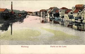 Ansichtskarte / Postkarte Marburg an der Lahn, Fachwerkhäuser