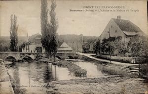Ansichtskarte / Postkarte Boncourt Kanton Jura, l'Allaine, Maison du Peuple