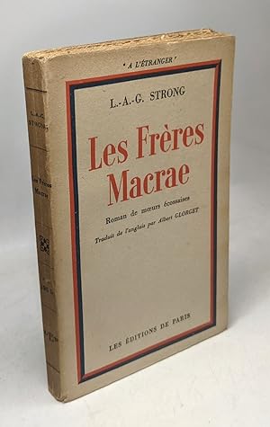 Les frères Macrae - Traduit par Albert Glorcet